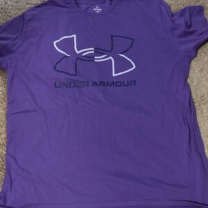Under Armour Men's Vibrant Purple Tee